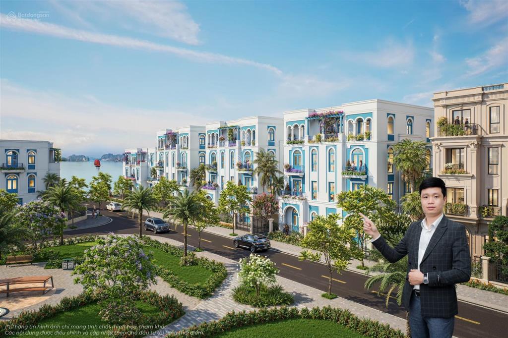 Biệt thự song lập view vườn hoa, ngay sát biển, dt 162m2, giá sau chiết khấu 11,031 tỷ