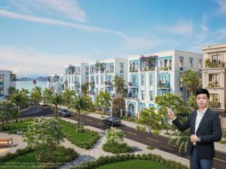 Biệt thự song lập view vườn hoa, ngay sát biển, dt 162m2, giá sau chiết khấu 11,031 tỷ