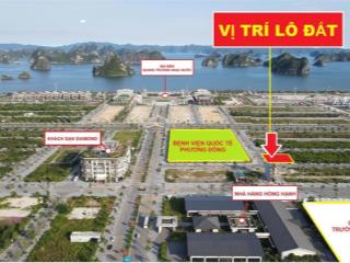 Cắt lỗ lô góc 2mt trục thông biển gần nhà hàng hồng hạnh, ks diamond, dt 140,75m2, giá 6,2 tỷ