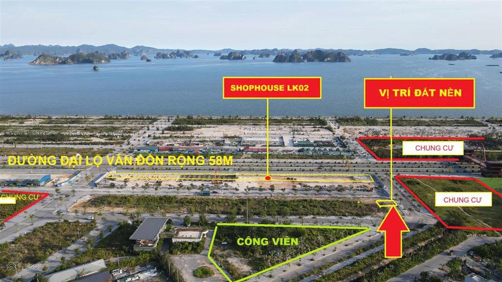 Quỹ độc quyền lô đẹp nhất dự án lk13, lk12, lk45, phương đông, dt 87,5  500m2, giá từ 2,2 tỷ