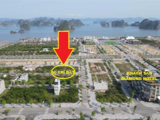 Lô khe thoáng 5m vườn hoa, giáp đường 58m, cạnh ks diamond, dt 87,5m², hướng tây bắc giá 28 tr/m2