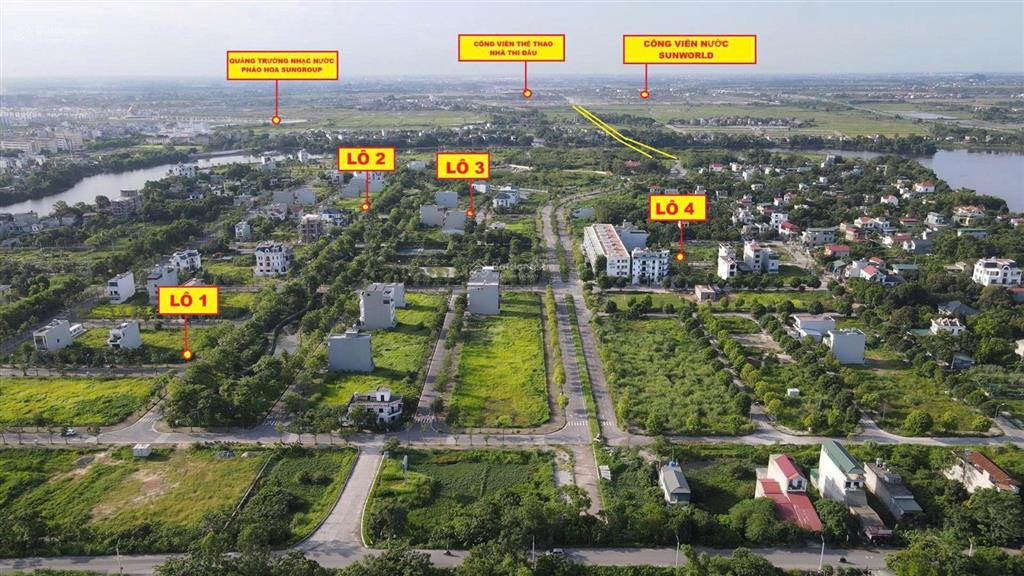 Bán đất view sông nhân tạo, cạnh bệnh viện việt đức cơ sở 2, dt 100m2, đông bắc, giá 46 tr/m2