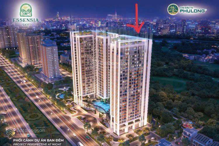 Bán căn 2pn2wc essensia sky, full bếp, full thiết bị vệ sinh, view phú mỹ hưng.  0938 985 ***