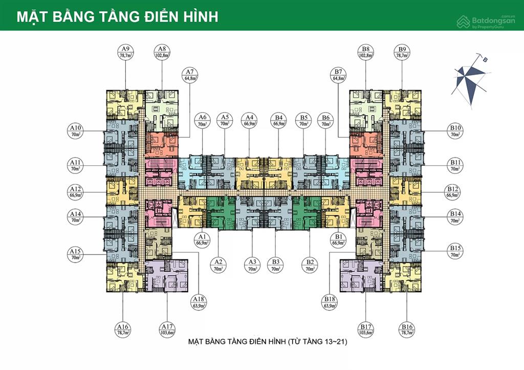 Cho thuê căn hộ chung cư hoành sơn complex, 65m2, 2pn, 2wc