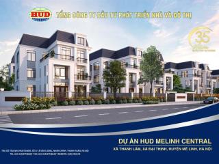Gia đình cần bán nhà phố nv06, khu đô thị hud me linh central, giá tốt nhất