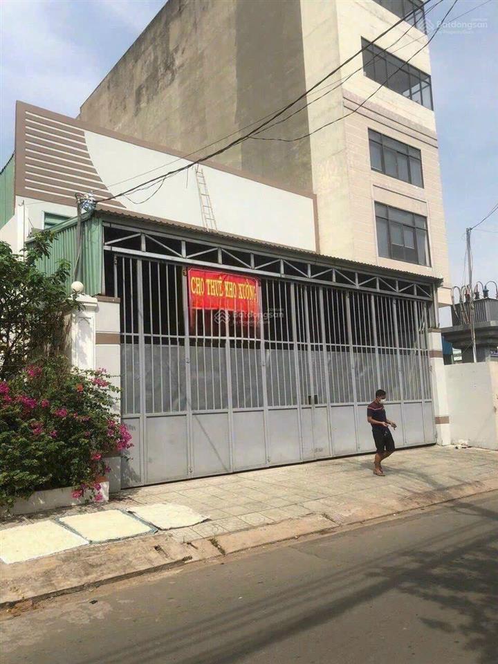 Nhà thuê 11x42m hương lộ 2 có văn phòng giá 42tr/th