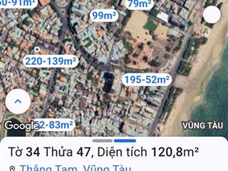 Nhà cấp bốn mặt tiền đường võ thị sáu, phường thắng tam tp vũng tàu, nay thuộc tp hcm