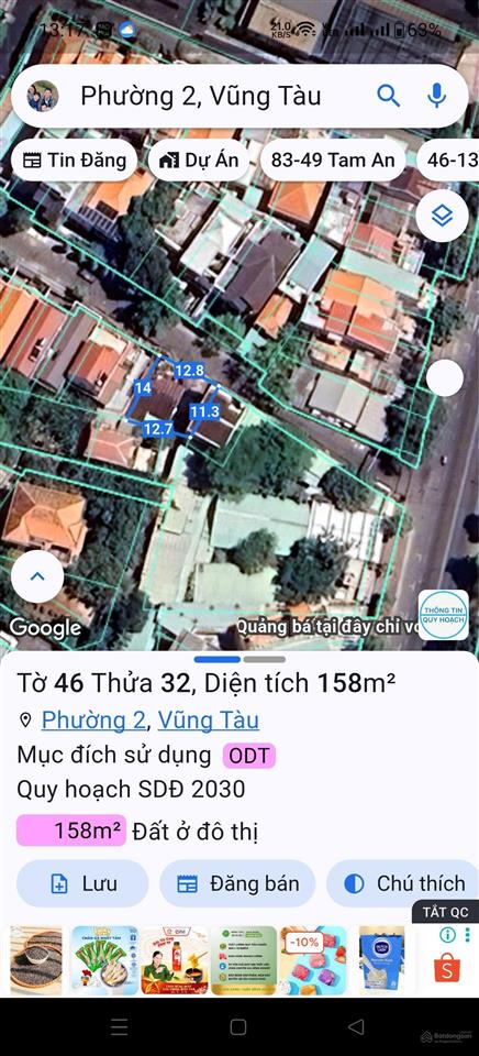 Bán đất tặng nhà cấp 4 đang cho thuê gần bãi sau biển thùy vân, phường vũng tàu tp hcm