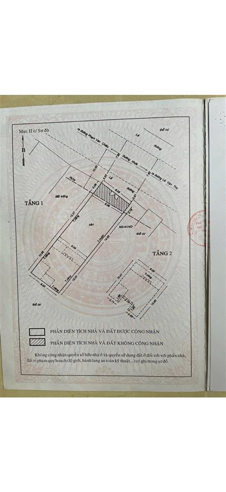 Bán nhà mặt tiền cây trâm, phường thông tây hội
