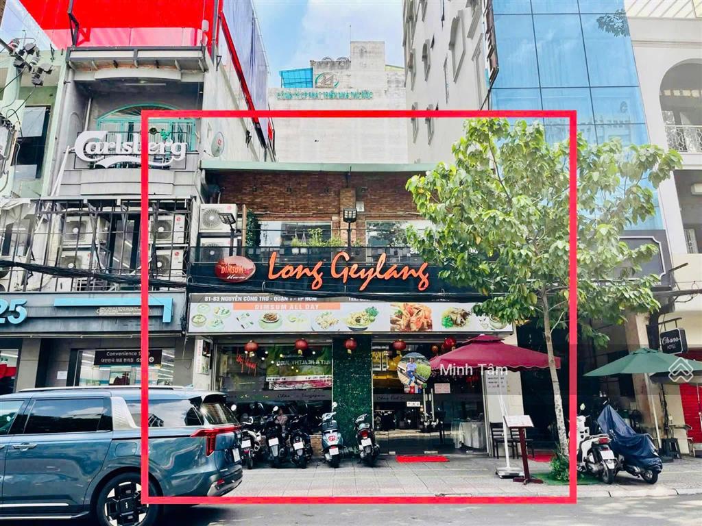 Cho thuê nhà mặt tiền 81 83 nguyễn công trứ, phường nguyễn thái bình, quận 1