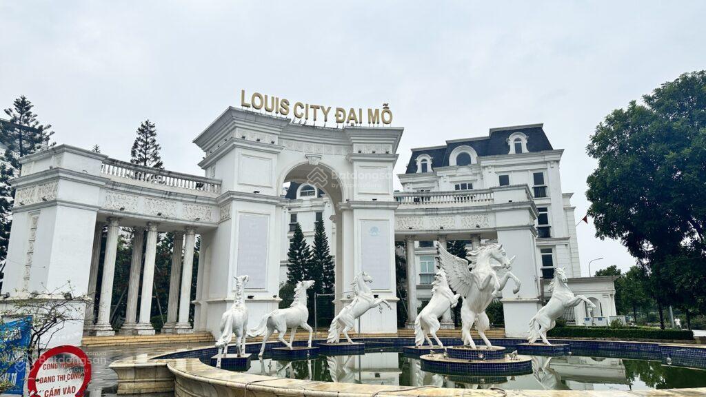Bán gấp liền kề hoàn thiện thang máy 96m2 louis city đại mỗ bán nhanh có sổ 24,5 tỷ.  0963 689 ***
