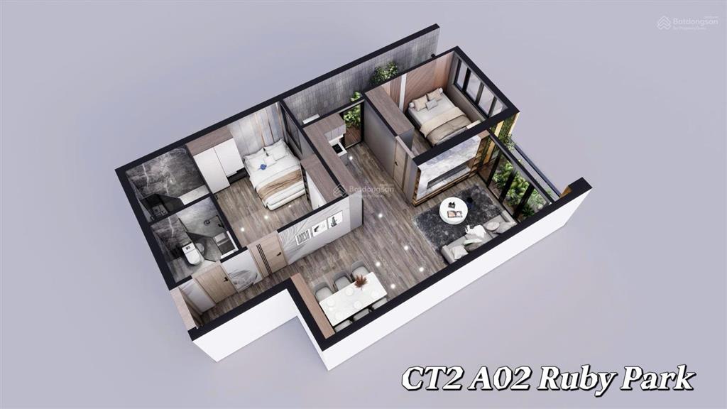 Quỹ căn view đẹp giá đáy không thể rẻ hơn có hỗ trợ ngân hàng tại ruby park long biên