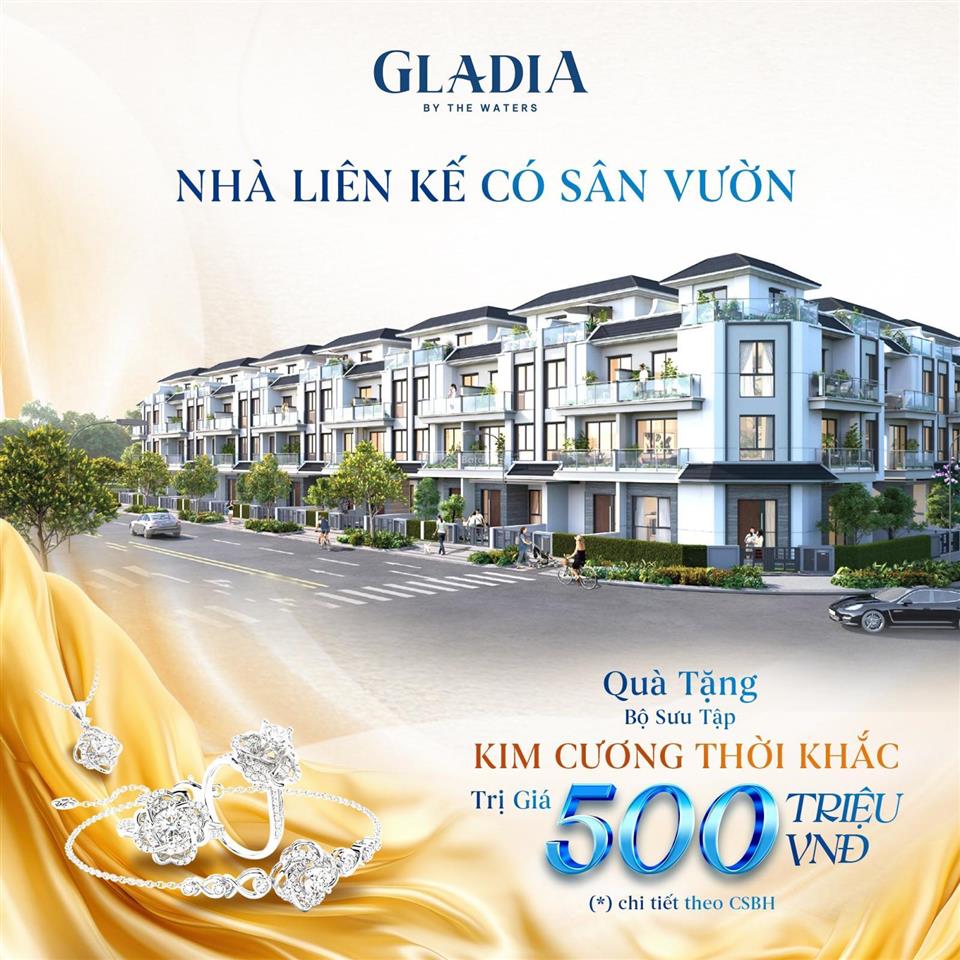 Trực tiếp chủ đầu tư khang điền  nhà phố liền kề, biệt thự gladia mt võ chí công  0919 070 ***