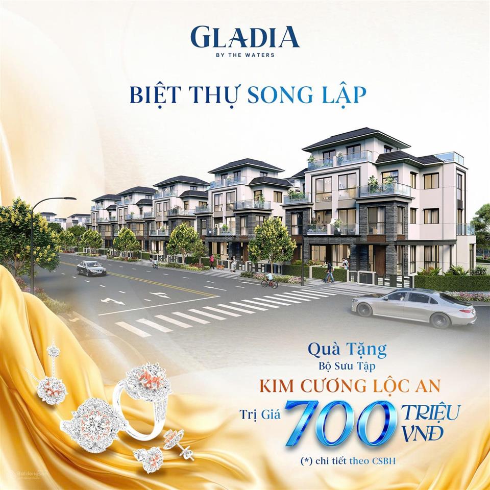 Trực tiếp chủ đầu tư khang điền  nhà phố liền kề, biệt thự gladia mt võ chí công  0919 070 ***