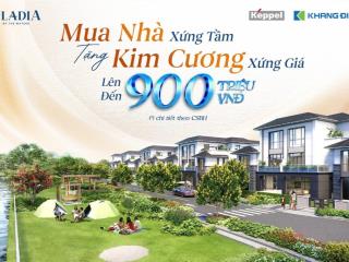 Trực tiếp chủ đầu tư khang điền  nhà phố liền kề, biệt thự gladia mt võ chí công  0919 070 ***