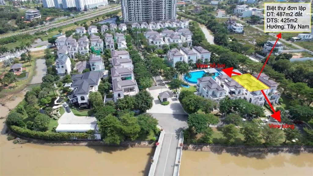 Bán biệt thự đơn lập the venica nổi bật khang điền, 487m², mr. tuấn anh 0971 707 ***