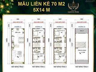 Sở hữu nhà phố vinhomes saigon park khu đô thị tod lớn nhất tây bắc tphcm mở bán giai đoạn 1