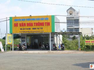 Bán đất nền kdc sở văn hóa thông tin, quận 9. sổ đỏ, khu vực lý tưởng để ở và đầu tư.