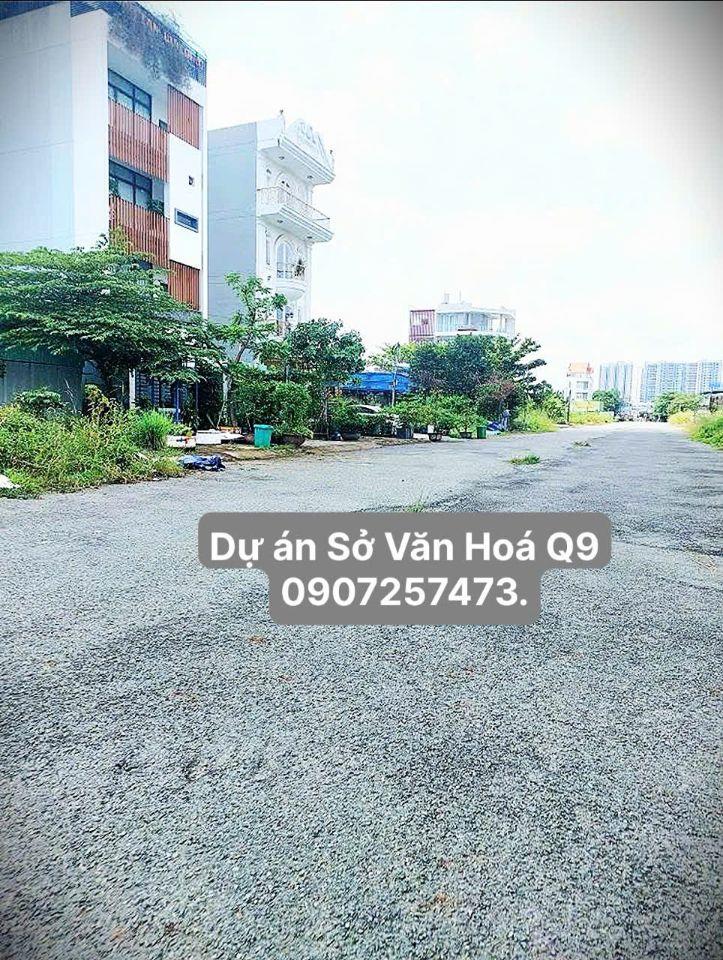 Bán đất nền KDC Sở Văn Hóa Thông Tin, Quận 9. Sổ đỏ, khu vực lý tưởng để ở và đầu tư.