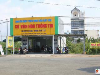 Bán đất nền KDC Sở Văn Hóa Thông Tin, Quận 9. Sổ đỏ, khu vực lý tưởng để ở và đầu tư.