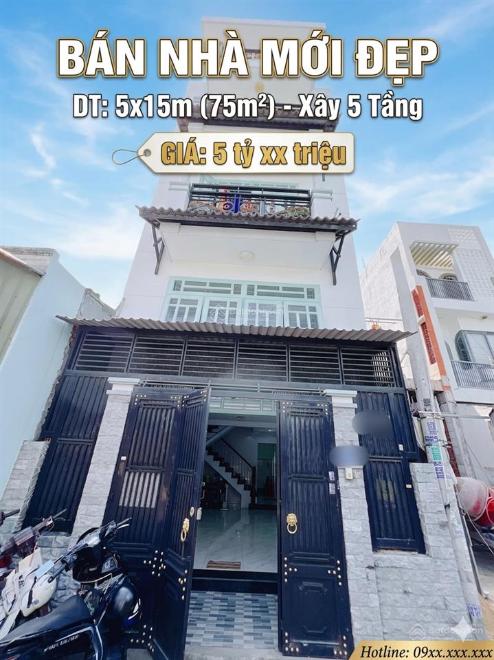 Bán gấp nhà riêng 270/41g tô ký, 5,1 tỷ, 75 m2, 8pn, 7wc