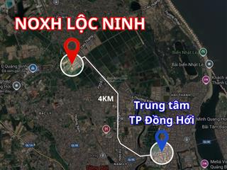 Chỉ từ 200 triệu sở hữu căn hộ noxh lộc ninh 1 đồng hới trả góp nhẹ mỗi tháng