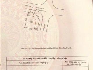 Chính chủ giảm 20% giá lô góc biệt thự cổ dương  tiên dương 173m2