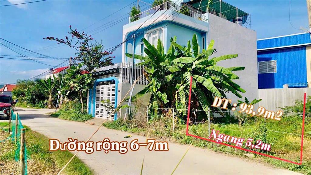 Đất diên khánh gần võ nguyên giáp, cạnh tđc diên toàn dt 93,9m² full thổ cư, giá 1,95 tỷ