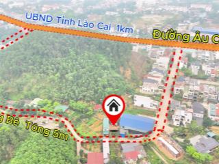 Bán đất ngõ đường âu cơ, cách ubnd tỉnh lào cai 900m