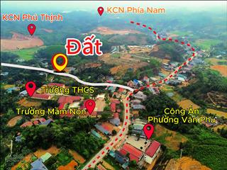 Bán đất giáp khu công nghiệp phú thịnh đang xây dựng 595tr 124m2 thổ cư
