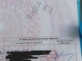 Chính chủ cần bán 45 m2 đất xã thuận an  gia lâm, giá nhỉnh 2.x tỷ,  0985 865 ***