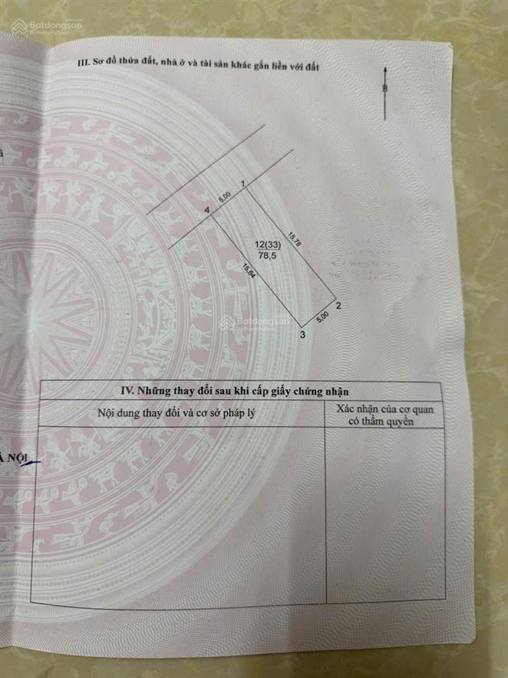 Chính chủ bán 78 m2 đất đầu giá đặng xá  gia lâm, giá chỉ 8.6 tỷ,  0985 865 ***