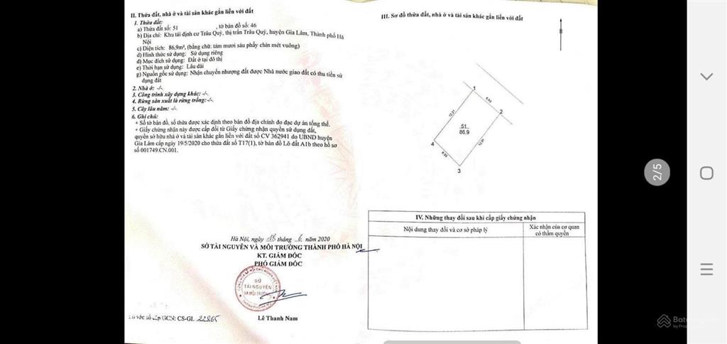 Cần ban 87 m2 đất tđc gia lâm  hà nội, giá chỉ 14 tỷ,  0985 865 ***