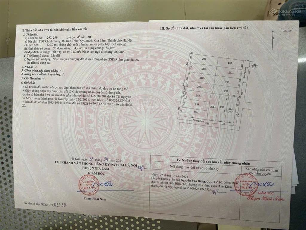 Bán nhà 5 tầng căn góc ngô xuân quảng gia lâm  2 mặt đường  ô tô vào nhà, giá 8.7 tỷ