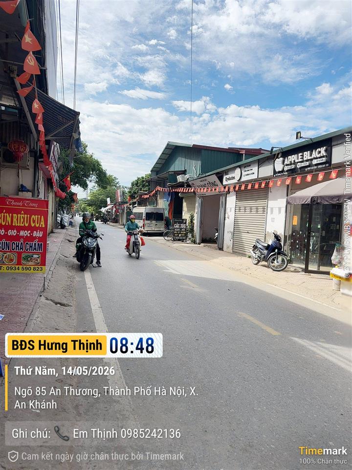Chủ bán 80m đất sẵn nhà 3 tầng sát trục chính đường an thượng kinh doanh sầm uất.  0985 242 ***