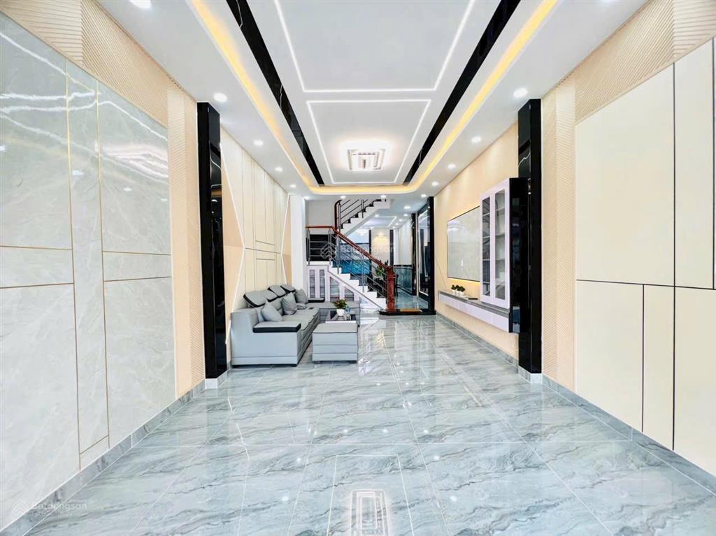 Nhà phố 4m x 20m 3 tầng full nội thất, hẻm nhựa 6m chỉ sau quán cafe mặt tiền đường thới an 16