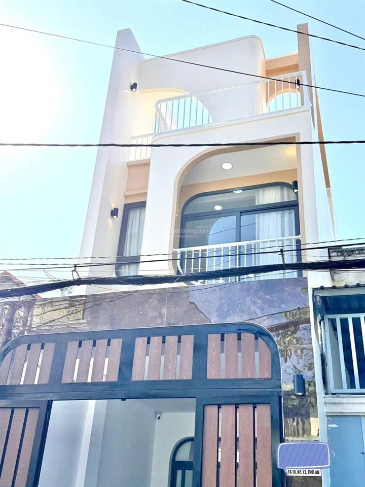 Nhà 4m x 22m 3 tầng mặt tiền đường thới an 18 kinh doanh, mở cty rất thuận tiện