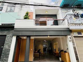 Nhà phố 5m nở hậu 5.4m x 12m 2 tầng hẻm nhựa 6m cách đường dương thị mười 40m ngay chợ hạt điều