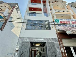 Nhà phố 4m x 15m 4.5 tầng hẻm 6m thông đường lê thị riêng ngay trường c3 nguyễn trung trực