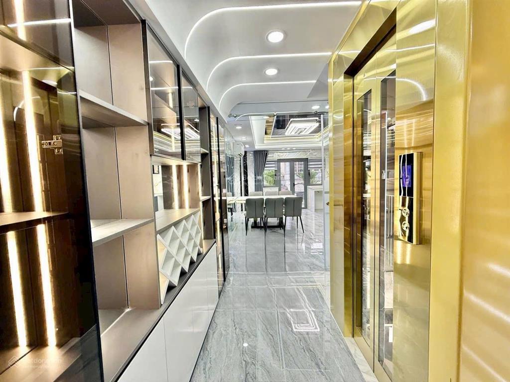 Bán 05 nhà phố 4m x 21m 4.5 tầng có thang máy, hẻm nhựa 8m thông đường lê thị riêng p.thới an