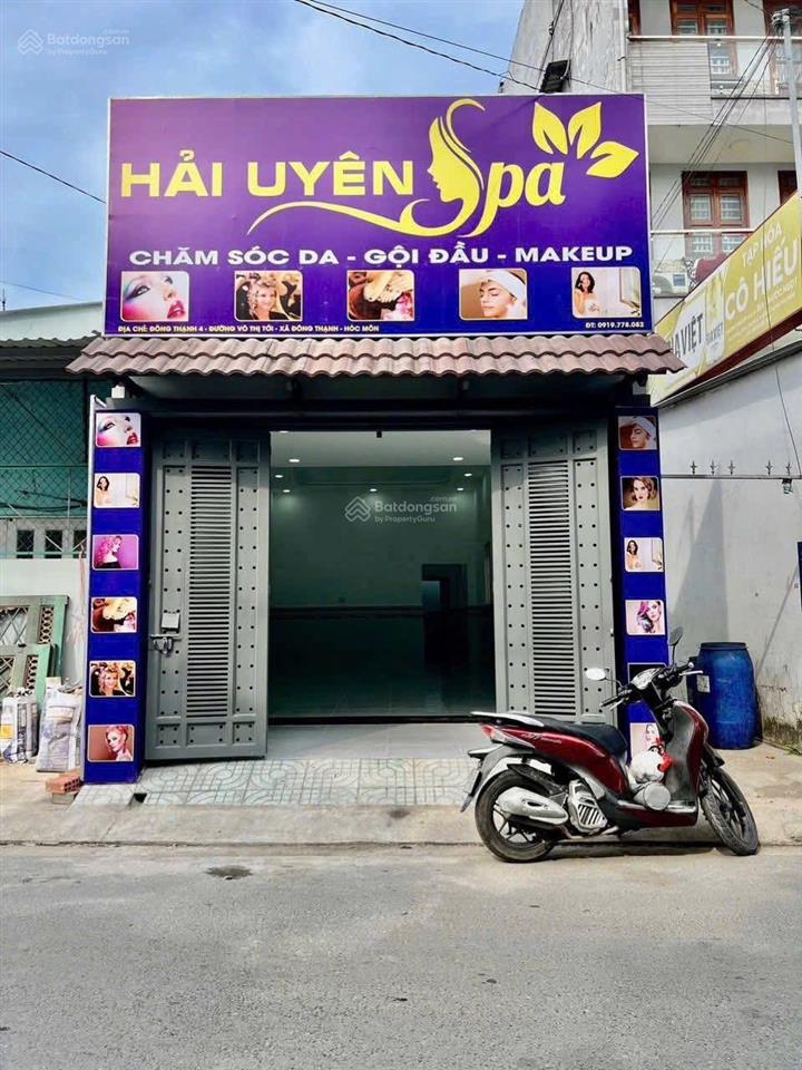 Bán nhà 5.3m x 20m mặt tiền đường đông thạnh 4 đang cho thuê 10tr/tháng gần chợ đông thạnh
