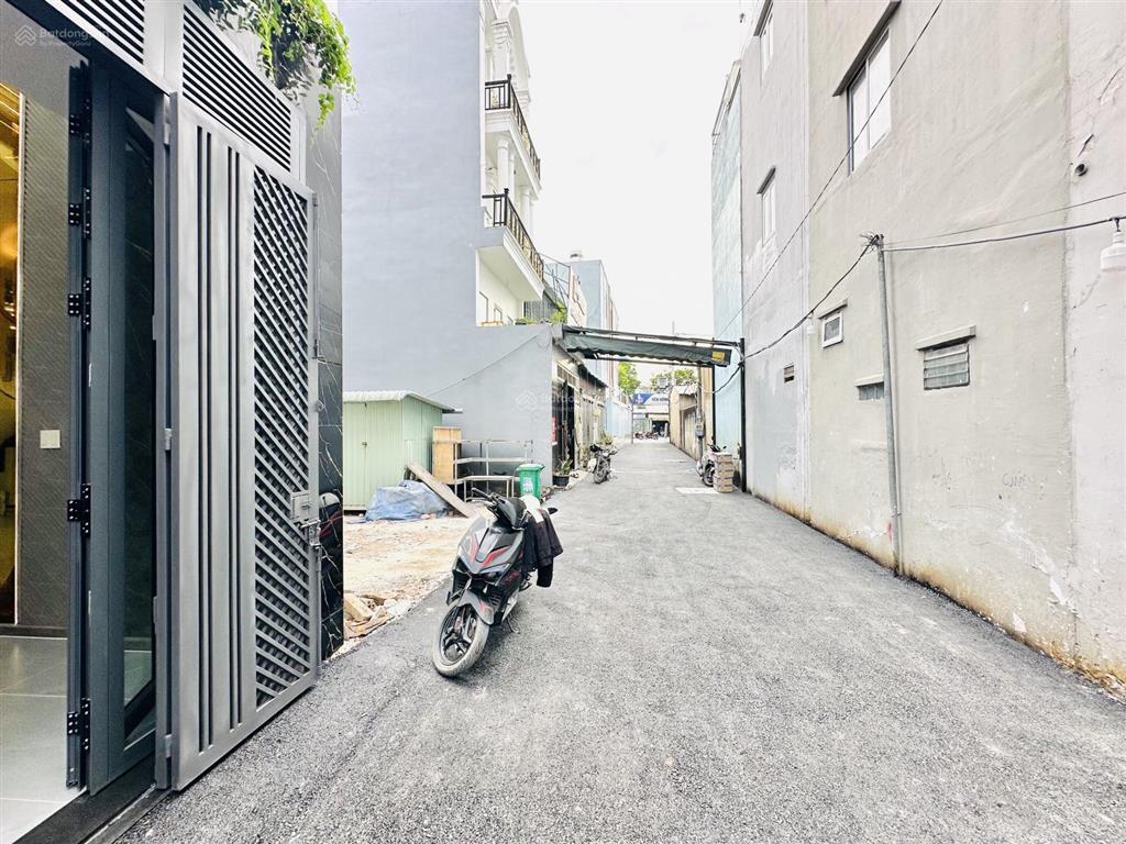 Giảm 500tr nhà phố 4,2m nở hậu 5m x 18m 1 lửng 3 lầu hẻm nhựa 7m cách đường dương thị mười chỉ 20m