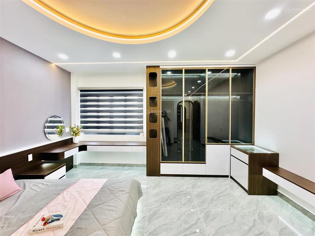 Giảm 500tr nhà phố 4,2m nở hậu 5m x 18m 1 lửng 3 lầu hẻm nhựa 7m cách đường dương thị mười chỉ 20m