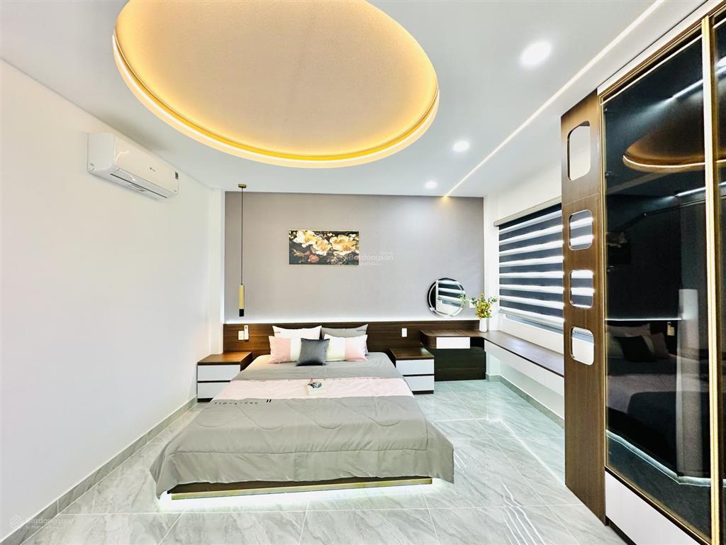 Giảm 500tr nhà phố 4,2m nở hậu 5m x 18m 1 lửng 3 lầu hẻm nhựa 7m cách đường dương thị mười chỉ 20m