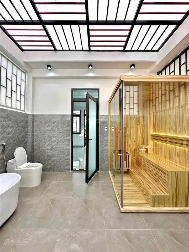 Hạ giá 600 triệu, nhà mặt tiền đường thạnh lộc 39 p. an phú đông dt 4m x 16m xây mới 4.5 tầng