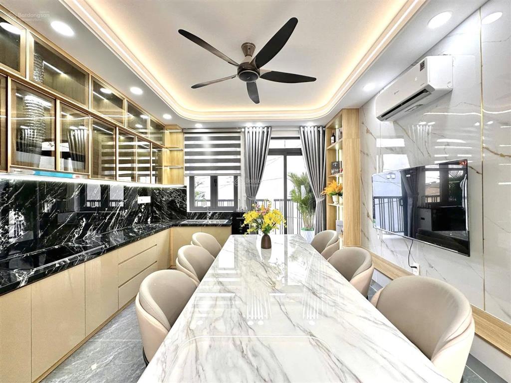Nhà phố 4m x 14m xây mới 4.5 tầng 1/ngắn đường tân thới nhất 04 gần trường chinh, sân bay