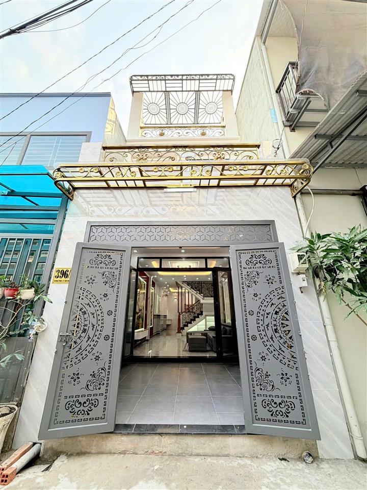 Nhà phố 4m x 16.5m 3 tầng full nội thất 1/ ngắn 20m ra đường tân thới hiệp 21 (đang mở rộng 30m)