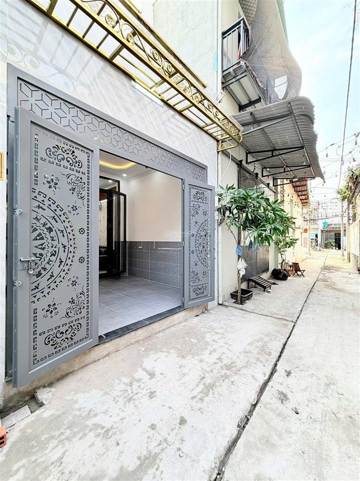 Nhà phố 4m x 16.5m 3 tầng full nội thất 1/ ngắn 20m ra đường tân thới hiệp 21 (đang mở rộng 30m)