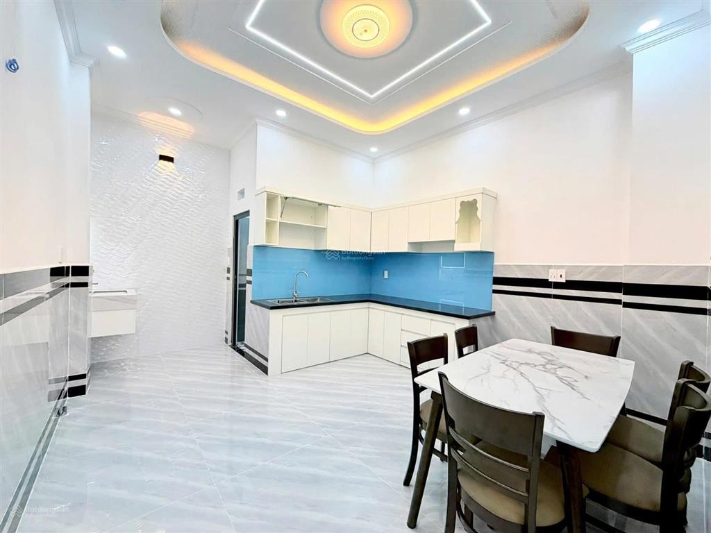 Nhà phố 4m x 16.5m 3 tầng full nội thất 1/ ngắn 20m ra đường tân thới hiệp 21 (đang mở rộng 30m)