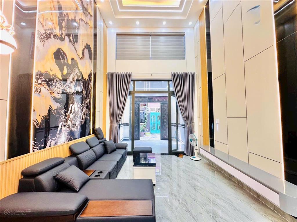 Bán nhà 4m x 20m 1 trệt 1 lửng 3pn (có phòng ngủ tầng trệt) đường nguyễn thị kiểu gần q. gò vấp